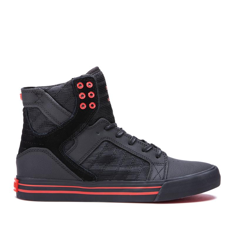 Zapatillas Altas Supra Argentina Hombre - SKYTOP Negras (RGYHW-4685)